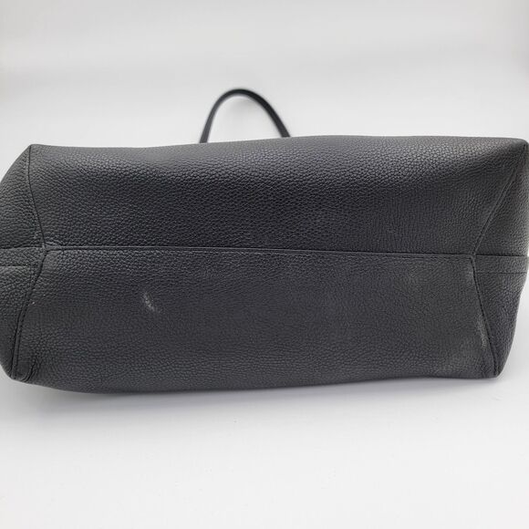 Limited Edition Coach Tote Large Black Pebble Leather Wild Beast 36315 - Picture 4 of 16